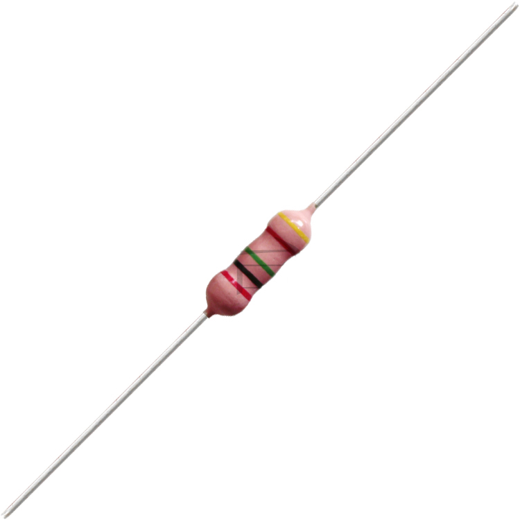 RI40-0.5W glass glaze high voltage resistor
