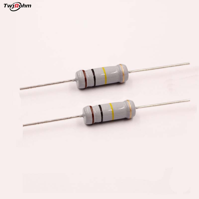 RI40 color ring glass glaze highvoltage resistor
