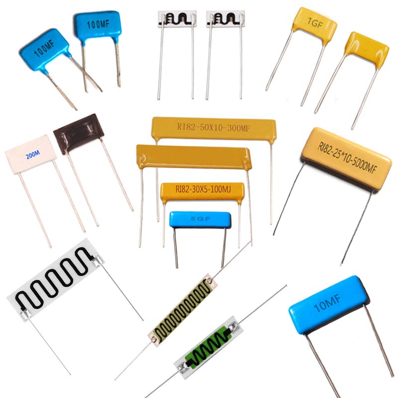 Sheet white film type glass glaze high voltage resistor