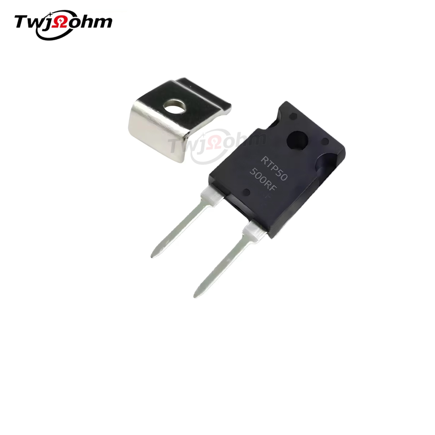 O220/TO2047 RTP50W大功率50K30K20K10K20M10RF50R22RF100MF25RF300M500M厚膜无感电阻