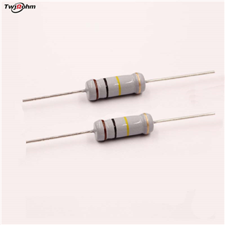 RI40 color ring glass glaze highvoltage resistor