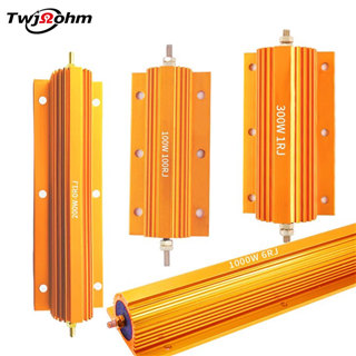 RXG24 gold aluminum shell molded resistance